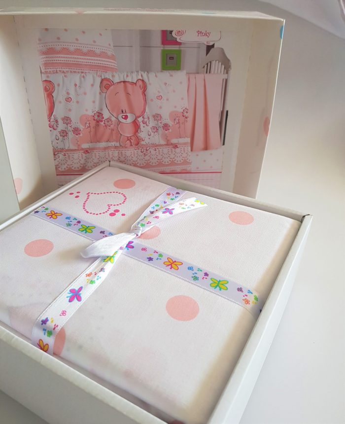 Lenjerie completa patut Best Cotton Bebe - Toys 19, 100% bumbac - imagine 2