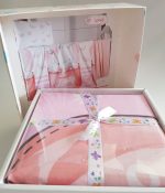 Lenjerie completa patut Best Cotton Bebe - Toys 22, 100% bumbac - imagine 2