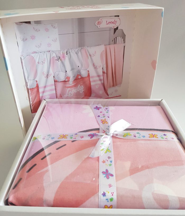 Lenjerie completa patut Best Cotton Bebe - Toys 22, 100% bumbac - imagine 2