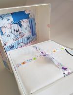 Lenjerie completa patut Best Cotton Bebe - Toys 25, 100% bumbac - imagine 3