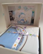 Lenjerie completa patut Best Cotton Bebe - Toys 26, 100% bumbac - imagine 2