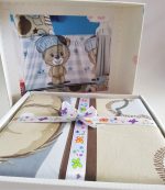 Lenjerie completa patut Best Cotton Bebe - Toys 27, 100% bumbac - imagine 2