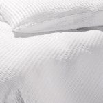 Lenjerie de pat Best Cotton Hotel  - XXL, 70% bumbac, 30% poliester, Creponat alb - imagine 3