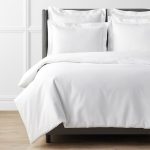 Lenjerie de pat Best Cotton Hotel - 2 persoane, 100% bumbac Percale, alb - imagine 8