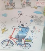 Lenjerie completa patut Best Cotton Bebe - Toys 1, 100% bumbac