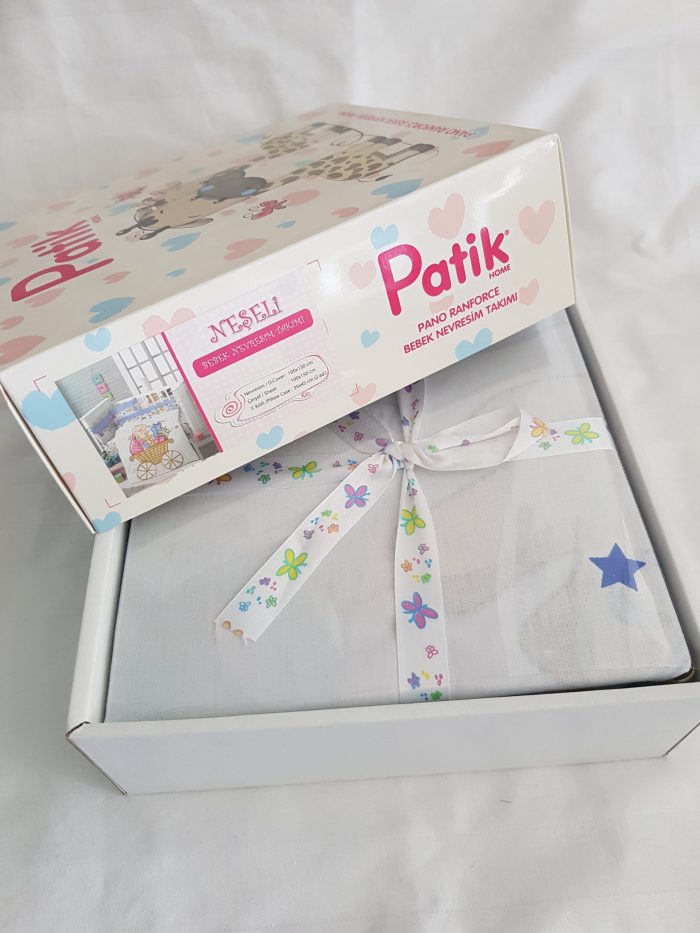 Lenjerie completa patut Best Cotton Bebe - Toys 15, 100% bumbac - imagine 3