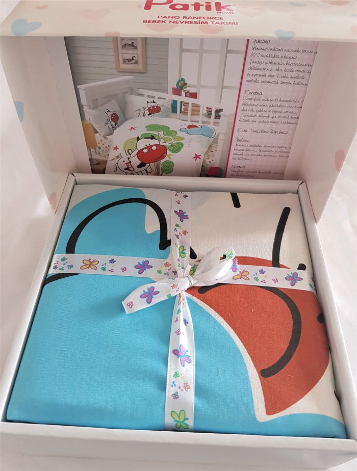 Lenjerie completa patut Best Cotton Bebe - Toys 5, 100% bumbac - imagine 2