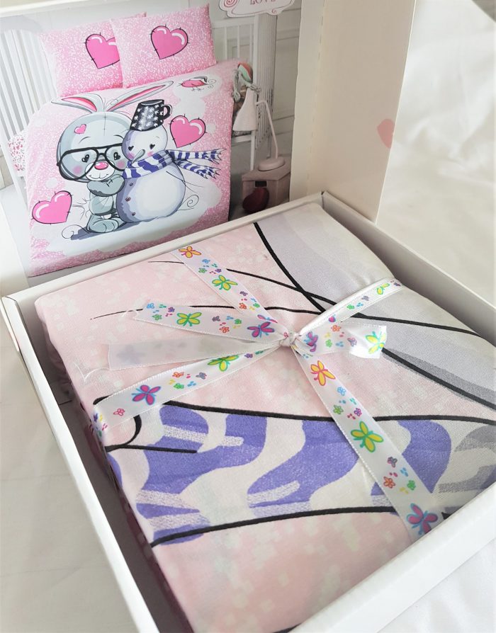 Lenjerie completa patut Best Cotton Bebe - Toys 11, 100% bumbac - imagine 2