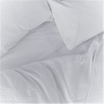 Lenjerie de pat Best Cotton Hotel  - King Size, Creponat Ranforce, 100% bumbac, alb - imagine 4