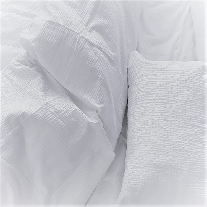 Cearceaf pentru pilota Best Cotton Hotel -  Creponat Ranforce, 100% bumbac, alb - imagine 3