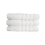 Prosop Best Cotton Waves 2 - pentru picioare - 100% Bumbac, 50x70 cm, alb, 500g/mp - imagine 7