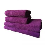 Prosop Best Cotton Deco - 50x90 cm, 100% bumbac, rosu - imagine 12