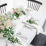 Pachet 2 naproane Best Cotton uni - 30x140 cm, 100% bumbac , creton alb - imagine 3