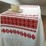 Napron decorativ pentru masa Best Cotton - Rustic, 100% bumbac 45x160 cm, T01 - imagine 3