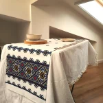 Napron decorativ pentru masa Best Cotton - Rustic, 100% bumbac, 45x160 cm, T11
