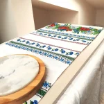 Napron decorativ pentru masa Best Cotton- Rustic, 100% bumbac, 45x160 cm, T03 - imagine 2