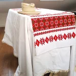 Napron decorativ pentru masa Best Cotton - Rustic, 100% bumbac 45x160 cm, T01