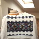 Napron decorativ pentru masa Best Cotton - Rustic, 100% bumbac, 45x160 cm, T11 - imagine 2