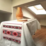 Napron decorativ pentru masa Best Cotton - Rustic, 100% Bumbac, 45x160 cm T08 - imagine 4