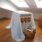 Napron decorativ pentru masa Best Cotton - Rustic, 100% bumbac 45x160 cm, T07 - imagine 2