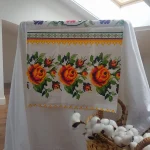 Napron decorativ pentru masa Best Cotton - Rustic, 100% bumbac 45x160 cm, T07