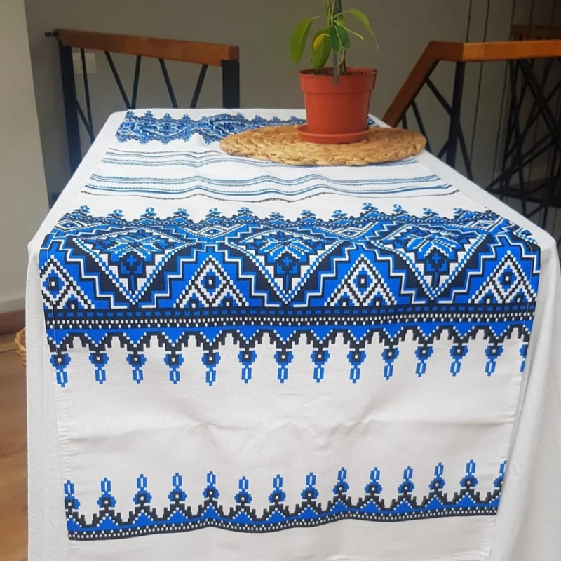 engros-napron decorativ pentru masa astoria home rustic bumbac 45x180 cm 7