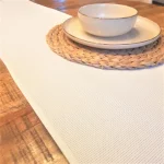 Napron Best Cotton - 35x150 cm, 100% bumbac , etamina, alb