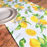 Napron Best Cotton Exotic - 45x180 cm, 100% bumbac , creton impermeabil, flori de lamai