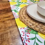 Napron Best Cotton - 35x150 cm, 100% bumbac , etamina, alb - imagine 30