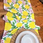 Napron Best Cotton - 35x150 cm, 100% bumbac , etamina, alb - imagine 33