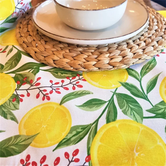 Napron Best Cotton - 35x150 cm, 100% bumbac , etamina, alb - imagine 34