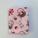 Fata de masa Best Cotton - Paste, 160x160 cm, 100% bumbac, tesatura gofrata, roz 2 - imagine 3