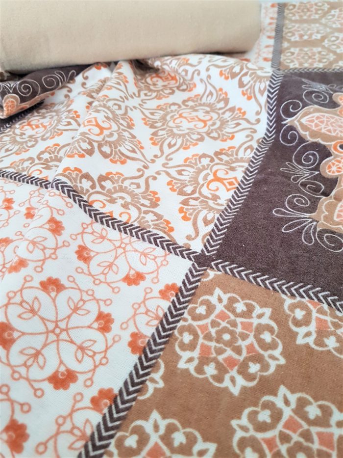 Pachet cearsafuri finet Best Cotton Bebe - 120x150cm, pentru patut bebe, 100% bumbac - 2 buc (11) - imagine 3