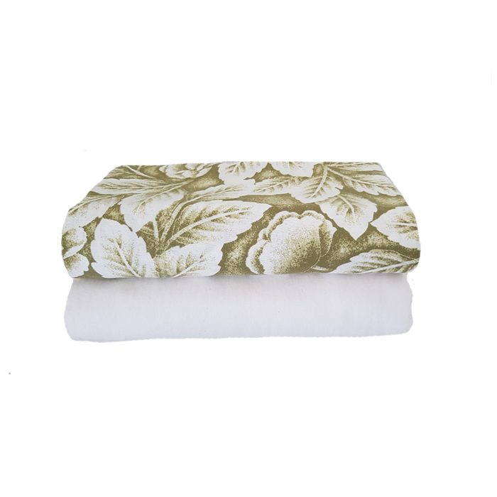 Pachet cearsafuri finet Best Cotton Bebe - 120x150cm, pentru patut bebe, 100% bumbac - 2 buc (10) - imagine 3