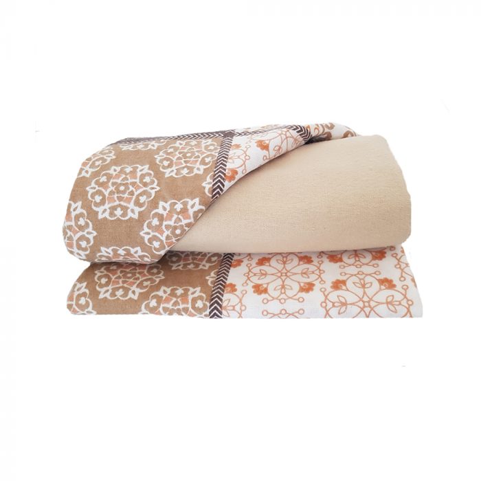 Pachet cearsafuri finet Best Cotton Bebe - 120x150cm, pentru patut bebe, 100% bumbac - 2 buc (11) - imagine 2