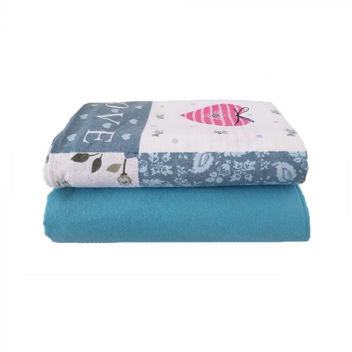 Pachet cearsafuri finet Best Cotton Bebe - 120x150cm, pentru patut bebe, 100% bumbac - 2 buc (8) - imagine 5