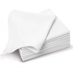 Pachet fete de perna Best Cotton Hotel - 70x70 cm, Ranforce,100% bumbac, alb - 25 bucati - imagine 4