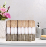 Pachet 6 prosoape Best Cotton - Family Ladick, 100% Bumbac, dimensiunea 50x80 cm - imagine 2