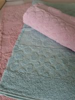 Pachet 3 prosoape Best Cotton Deco 01- pentru picioare - 100% Bumbac, 50x70 cm, 400g/mp - imagine 3