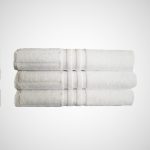 Pachet 3 prosoape Best Cotton Waves 3 - pentru baie - 100% Bumbac, 70x140 cm, alb, 500g/mp - imagine 13