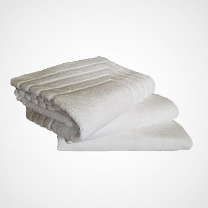 Prosop Best Cotton Waves 2 - pentru picioare - 100% Bumbac, 50x70 cm, alb, 500g/mp - imagine 5