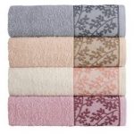 Pachet 4 prosoape Best Cotton - Family Jardin, 100% Bumbac, dimensiunea 50x85 cm - imagine 2