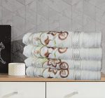 Pachet 4 prosoape Best Cotton - Family Jasmin, 100% Bumbac, dimensiunea 50x85 cm - imagine 4