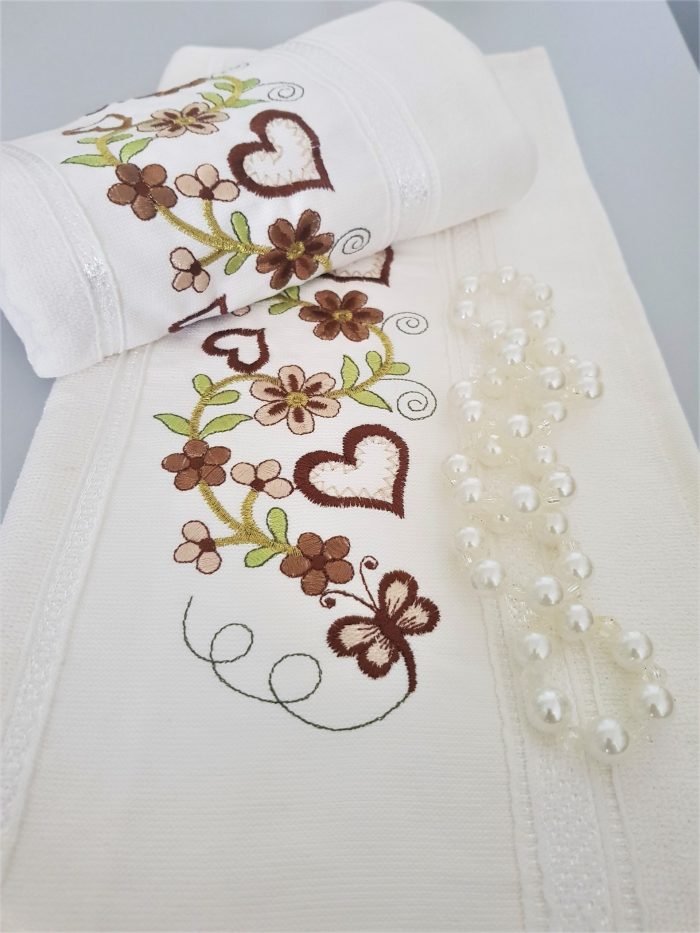 Pachet 4 prosoape Best Cotton - Family Jasmin, 100% Bumbac, dimensiunea 50x85 cm - imagine 3