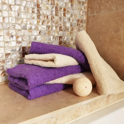 engros-pachet 6 prosoape baie maini 30x50 cm uni color bumbac 20