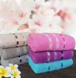 Pachet 6 prosoape Best Cotton - Family Pinch pastel, 100% Bumbac, dimensiune 50x90 cm - imagine 4