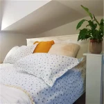 Pachet cearceaf de pat 220x240 cm + 2 fete de perna 50x70 cm Best Cotton Deco 30 - Ranforce color, 100% bumbac - imagine 7