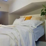 Pachet cearceaf de pat 220x240 cm + 2 fete de perna 50x70 cm Best Cotton Deco 30 - Ranforce color, 100% bumbac - imagine 3