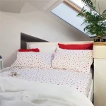 Pachet cearceaf de pat 220x240 cm + 2 fete de perna 50x70 cm Best Cotton Deco 57 - Ranforce color, 100% bumbac - imagine 5