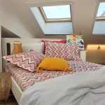 Pachet cearsaf de pat 220x240 cm + 2 fete de perna 50x70 cm Best Cotton Deco 55 - Ranforce color, 100% bumbac - imagine 4